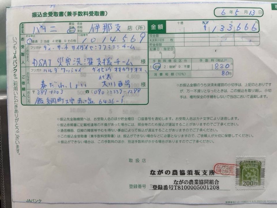 春だわっしょい!・募金箱プロジェクトの集計結果!5