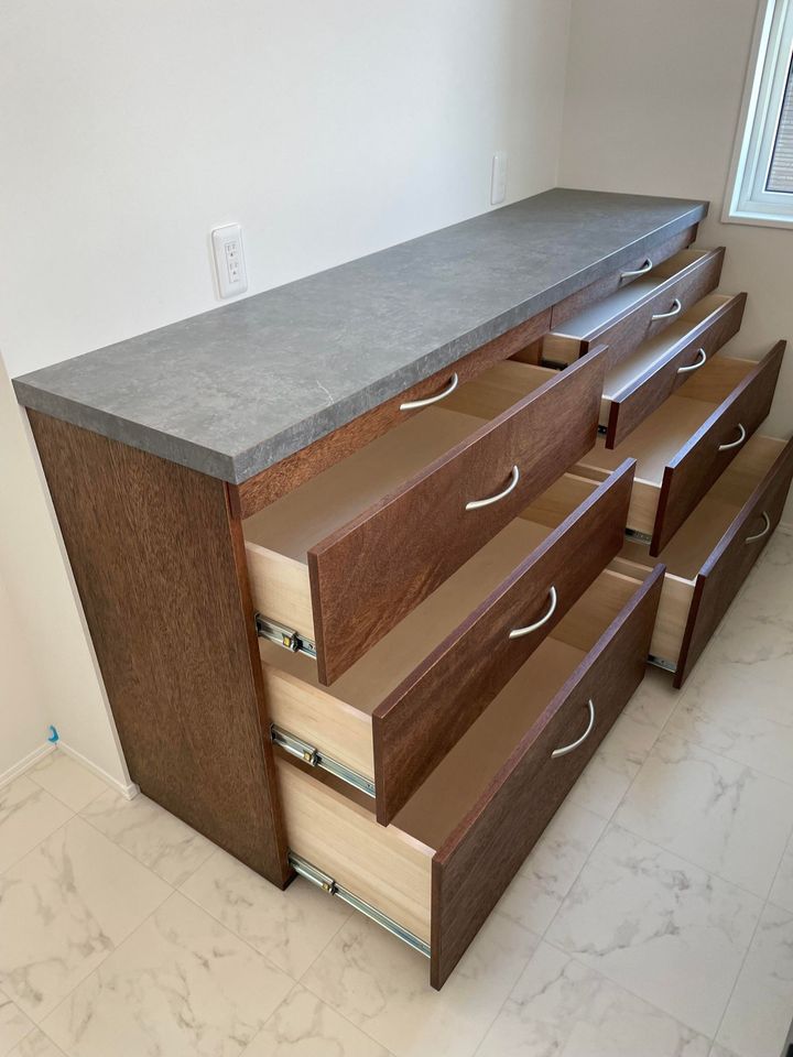 クレーンで二階へ荷揚げ6